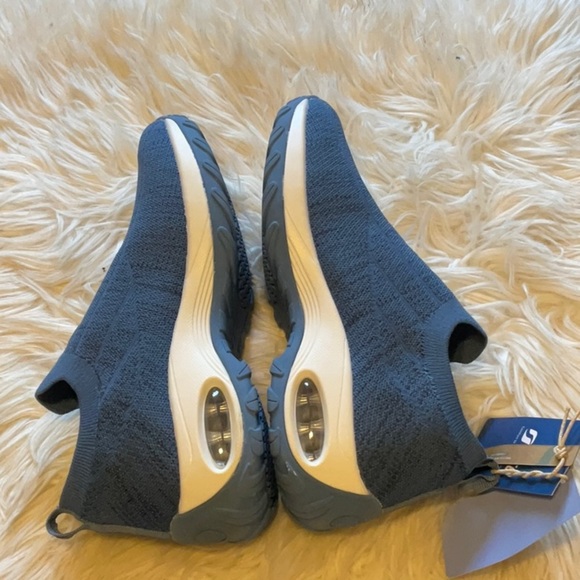 STQ Arch Support Advanced Slip Resistant Women’s Blue Walking Shoes Size 10.5 - Picture 5 of 13